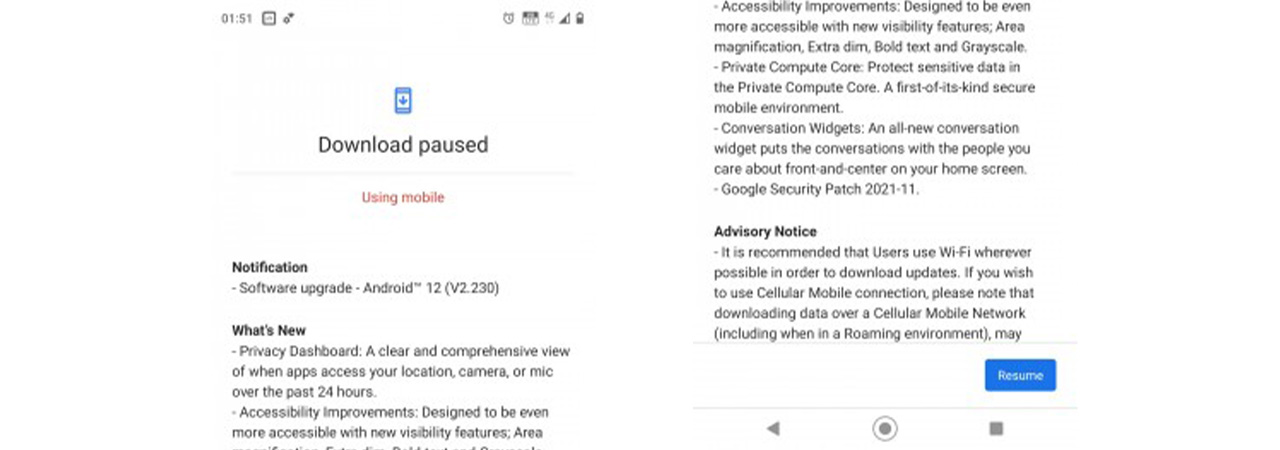 Nokia X10 is receiving Android 12 update